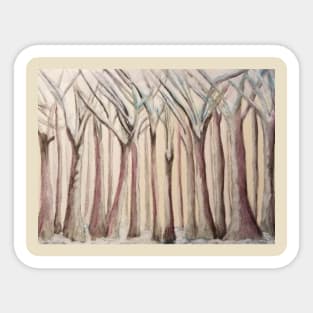 Winter Forest Sticker